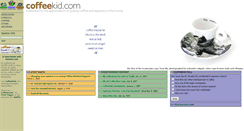 Desktop Screenshot of coffeekid.com